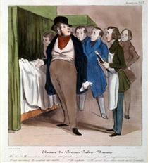 The clinic of Doctor Macaire - Honoré Daumier