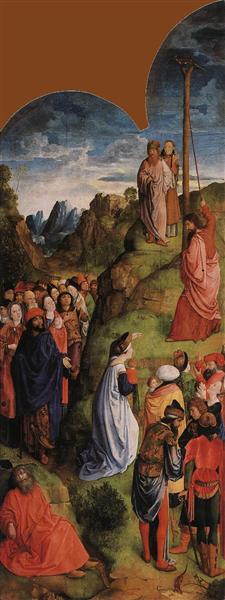 Calvary Triptych (Right panel), 1465 - 1468 - Гуго ван дер Гус