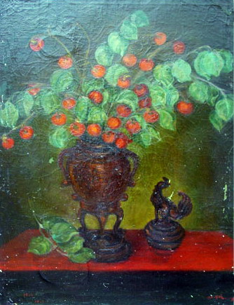 Цветы, 1914 - Илья Машков