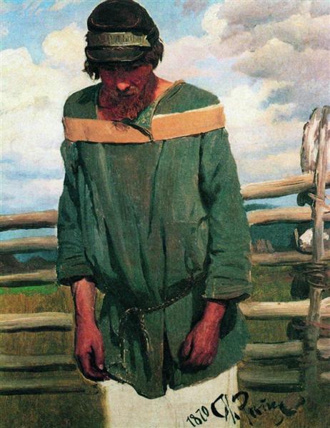 Burlak, 1870 - Ilya Yefimovich Repin
