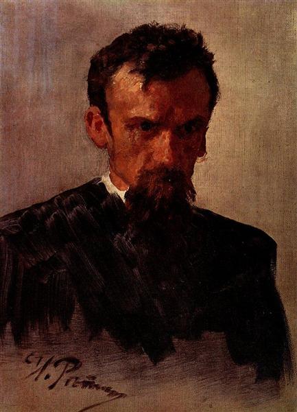 Head of a Man - Ilya Repin