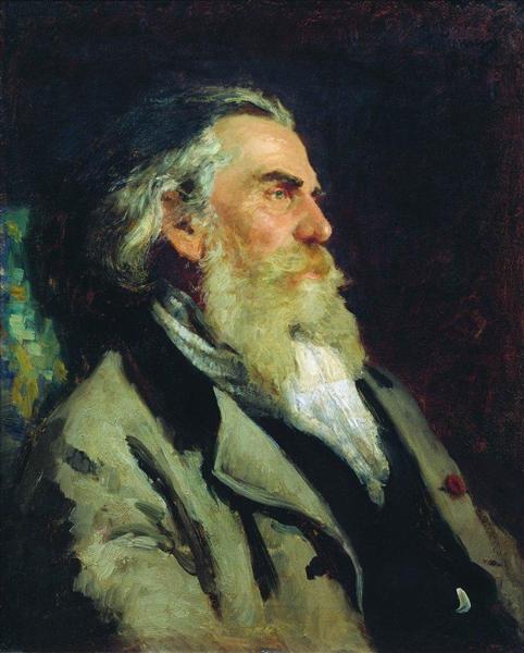 Portrait of A.P. Bogolyubov, 1882 - Iliá Repin