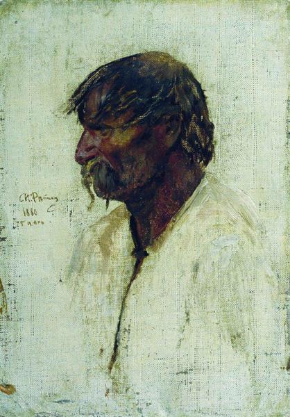 Украинский крестьянин, 1880 - Илья Репин
