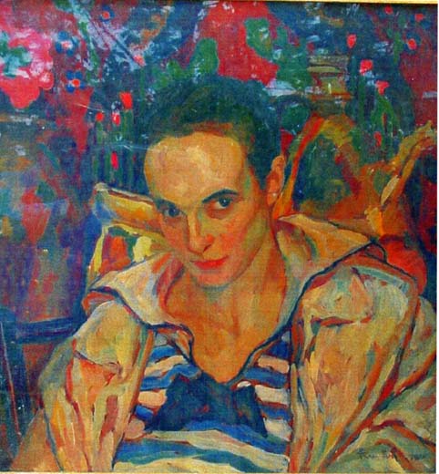 Portrait of Lola Schmierer Roth - Йон Теодореску-Сіон