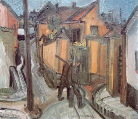 Alleyway, 1935 - Іштван Ілошваї Варга