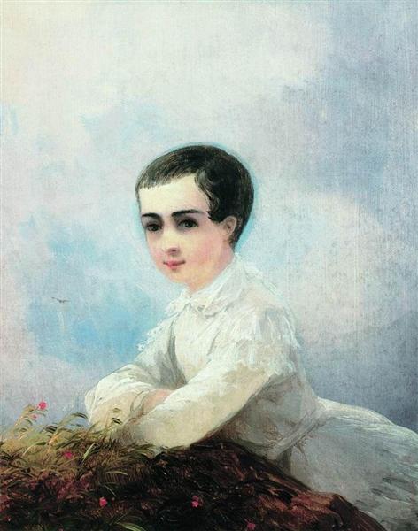 Портрет И. Лазарева, 1851 - Иван Айвазовский