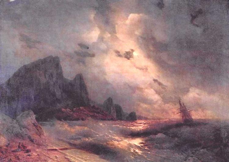 Sea, 1864 - Iwan Konstantinowitsch Aiwasowski