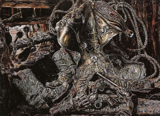 THE WILD BUNCH (HOLE IN THE WALL GANG), 1950 - 1951 - Ivan Albright
