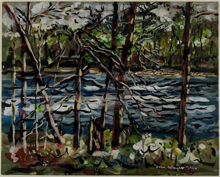 St. Mary's River, Georgia, 1964 - Ivan Albright