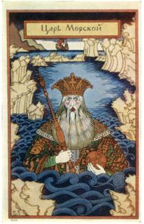King of the seas - Iván Bilibin