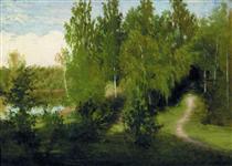 Forest path - Iwan Nikolajewitsch Kramskoi