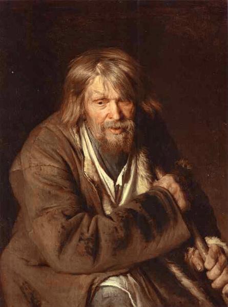 Portrait of an Old Peasant (study), 1872 - 伊凡·克拉姆斯柯依