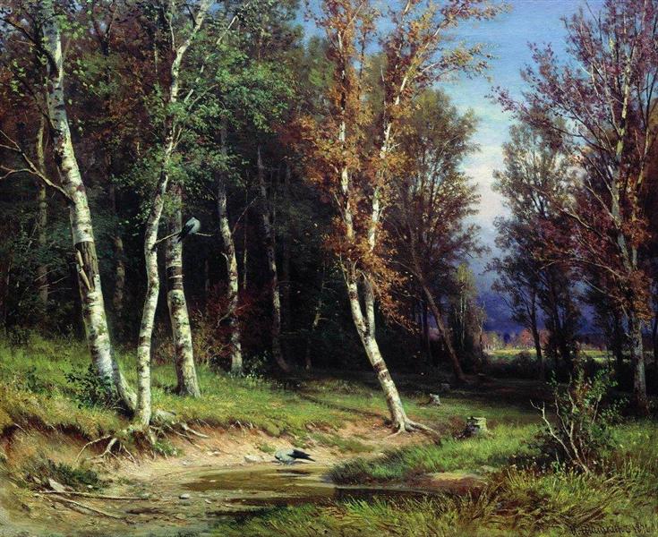 Лес перед грозой, 1872 - Иван Шишкин