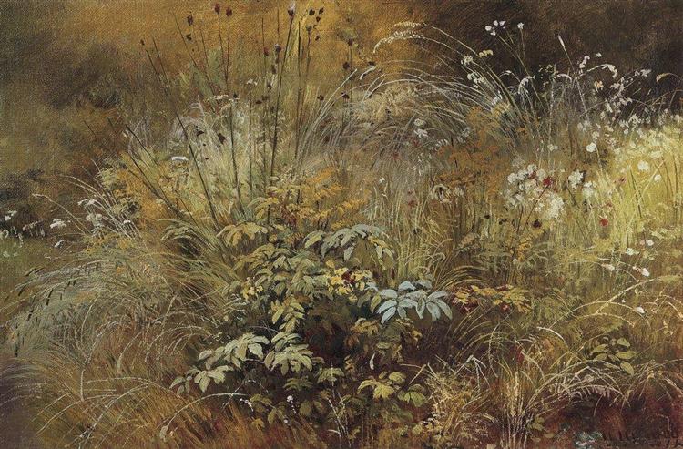 Grass, 1892 - Iván Shishkin