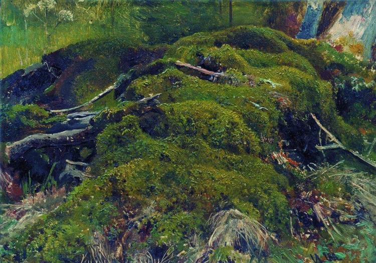 Moss. Roots - Ivan Shishkin