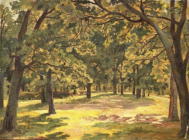 Oak forest - Iván Shishkin