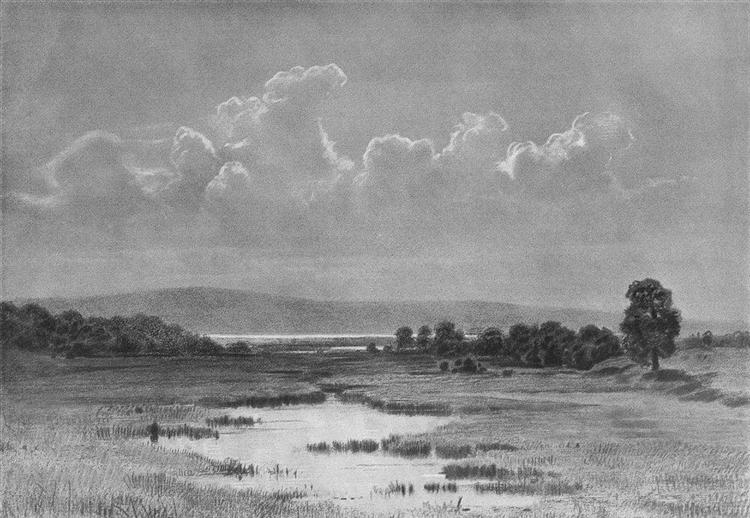 Swamp, 1884 - Іван Шишкін