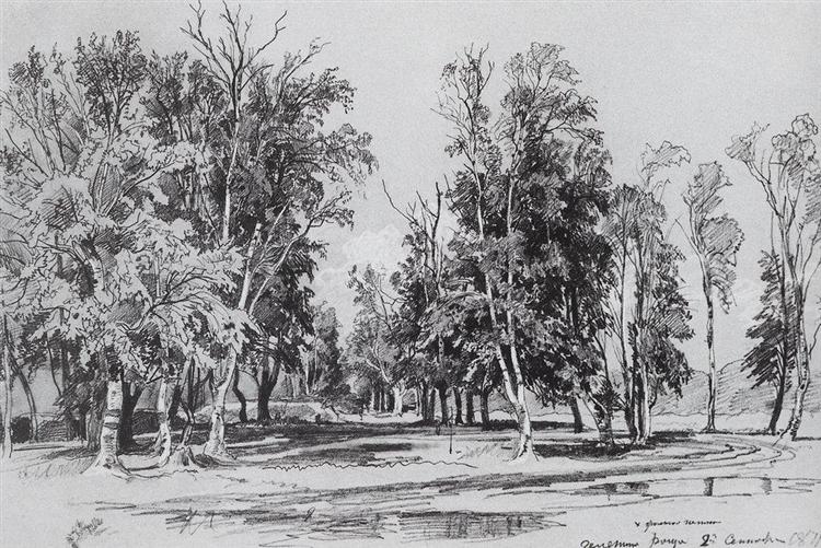 Bosque de Vegetais, 1871 - Ivan Shishkin