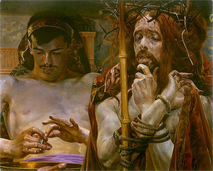 Christ before Pilate, 1910 - Jacek Malczewski - WikiArt.org