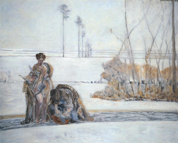 Winter Landscape - Jacek Malczewski