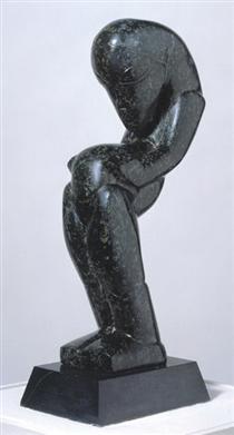 Female Figure in Flenite - Jacob Epstein