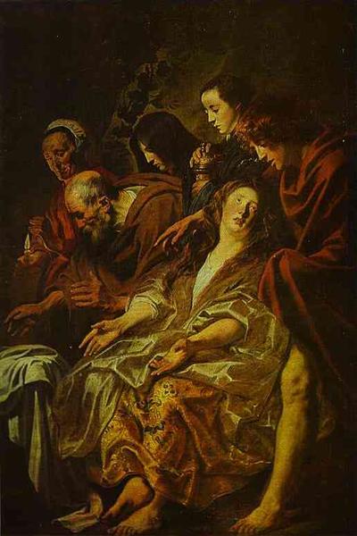 Holy Women at the Sepulchre - Якоб Йорданс