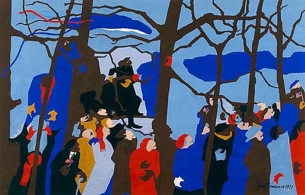 The Swearing In No. 1, 1977 - Jacob Lawrence