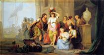 Odysseus discovers Achilles - Якоб ван Стрий
