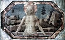 Christ in the grave - Iacopo Bellini