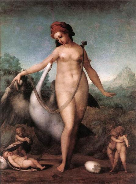 Leda and the Swan, 1512 - 1513 - Pontormo