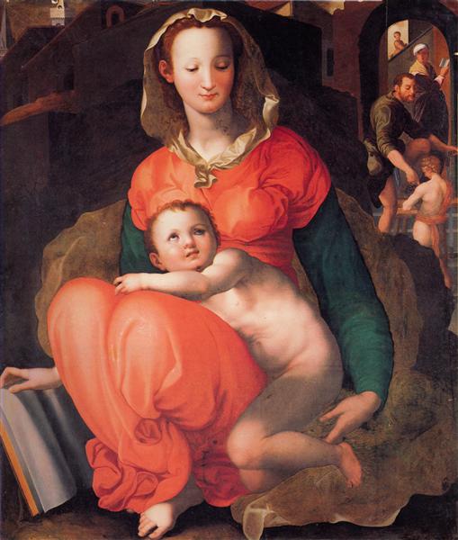 Мадонна з немовлям, 1532 - Джакопо Понтормо