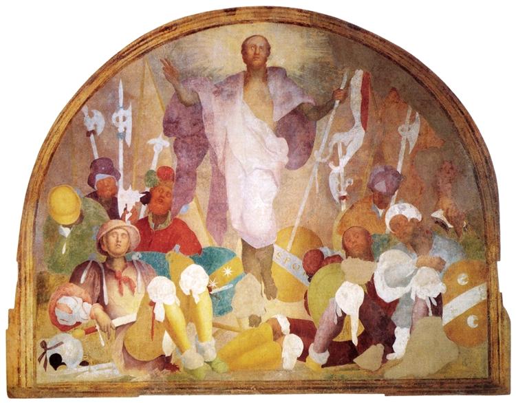Resurrection, 1523 - 1525 - Джакопо Понтормо