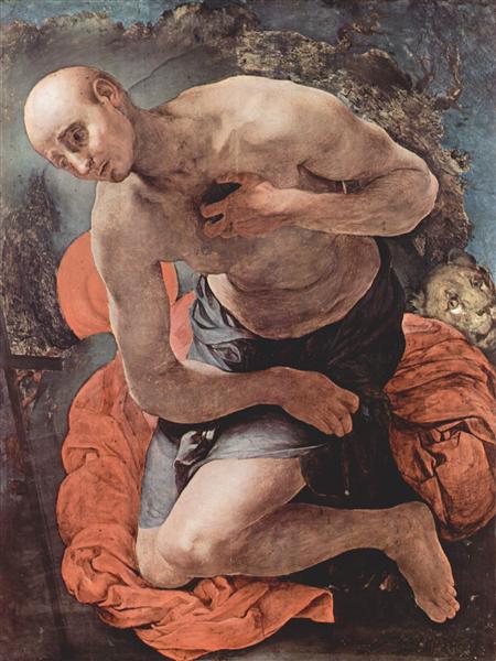 Покаяння святого Ієроніма, c.1527 - Джакопо Понтормо
