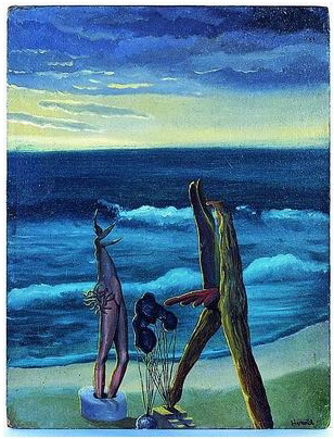 Surrealist Personages by the Sea, 1934 - Жак Ероль