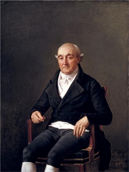 Portrait of Mr. Cooper Penrose, 1802 - Jacques-Louis David