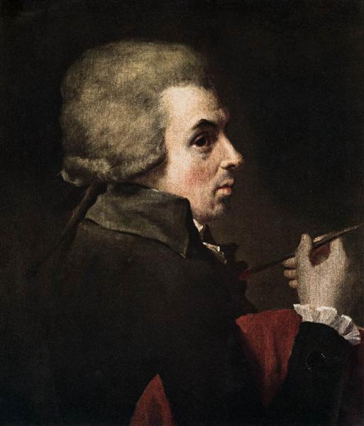 Self Portrait, c.1790 - Жак-Луї Давід