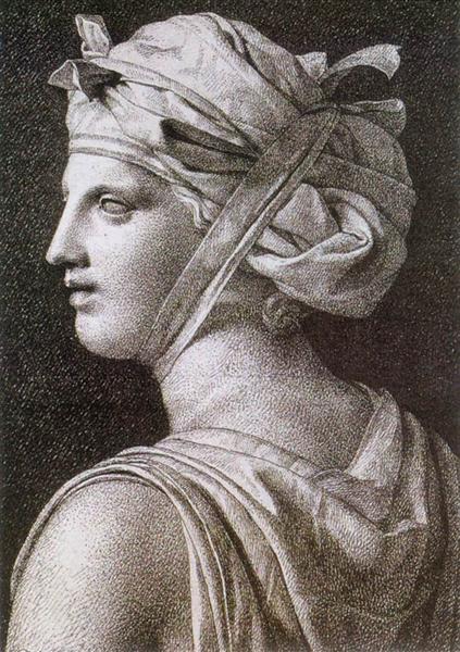 Woman in a Turban, 1794 - Жак-Луї Давід