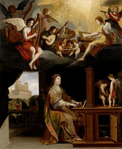 St. Cecilia, 1626 - Жак Стелла