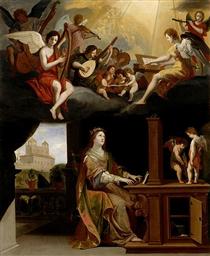 St. Cecilia - Jacques Stella