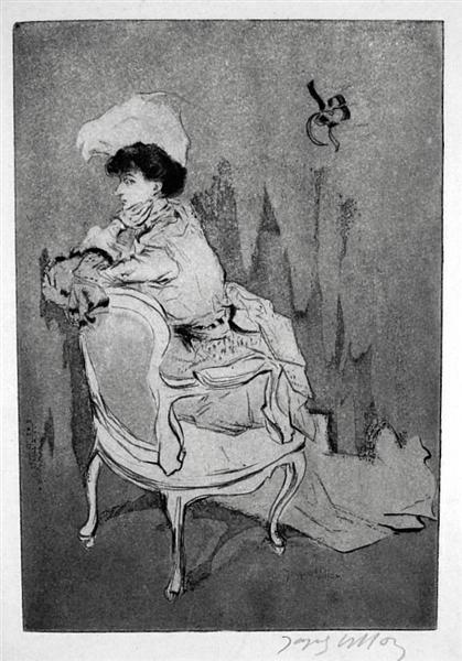 La Parisienne, 1904 - Жак Війон