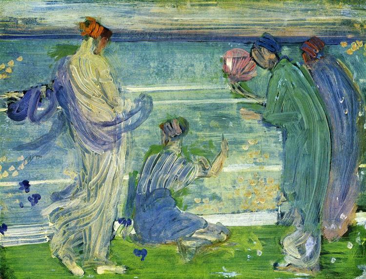 Variations in Blue and Green, 1868 - James Abbott McNeill Whistler
