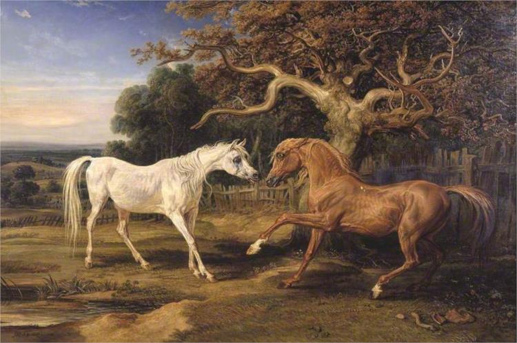 L'Amour de Cheval, 1827 - Джеймс Уорд