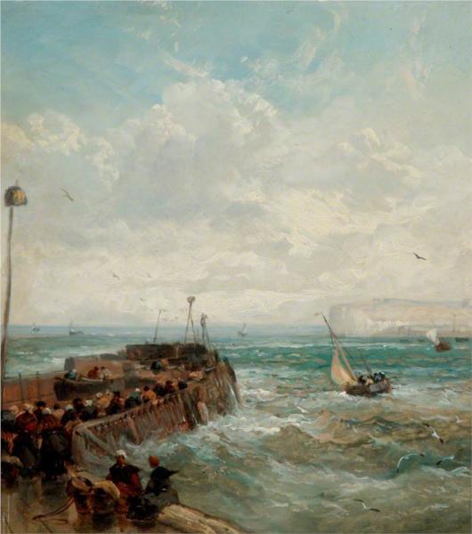 Seascape, 1875 - James Webb