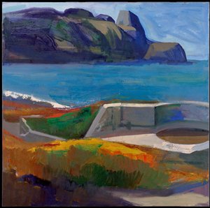 Looking West from Spanish Fort - Baker Beach #3, 1962 - James Weeks