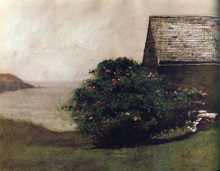 Island Roses - Jamie Wyeth
