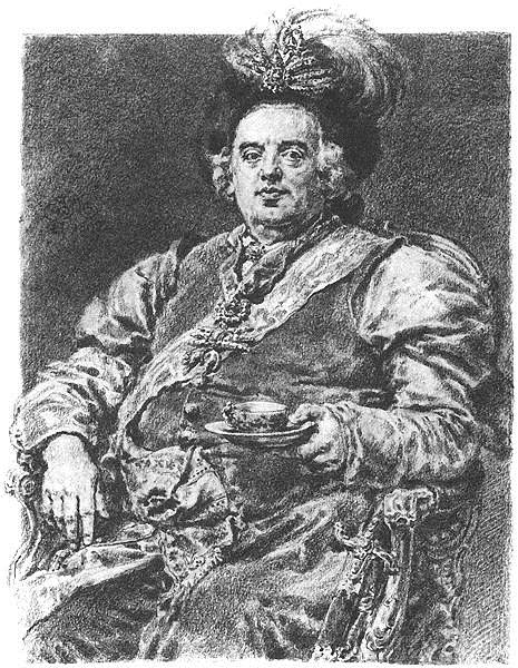 Augustus III - Ян Матейко