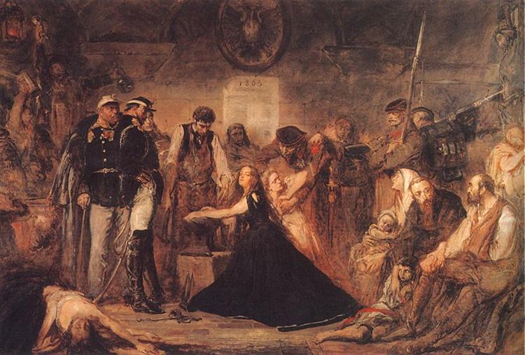 Polonia, 1863 - Ян Матейко