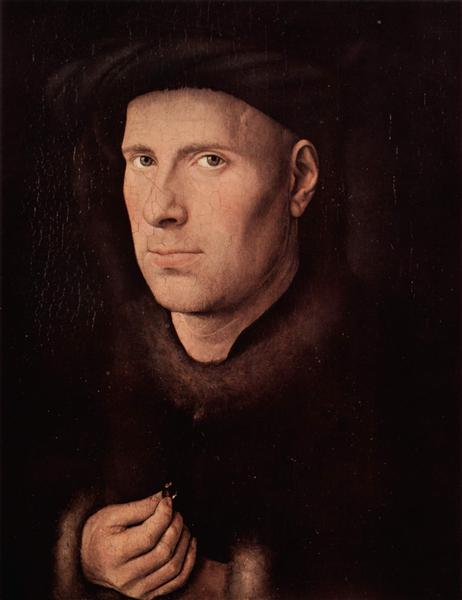 Portrait of Jan de Leeuw, 1436 - Jan van Eyck - WikiArt.org