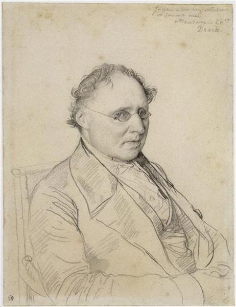 Portrait of Sir Drack - Jean Auguste Dominique Ingres
