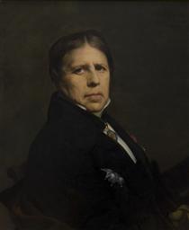 Self-Portrait at the age of 79 years old - Jean-Auguste Dominique Ingres
